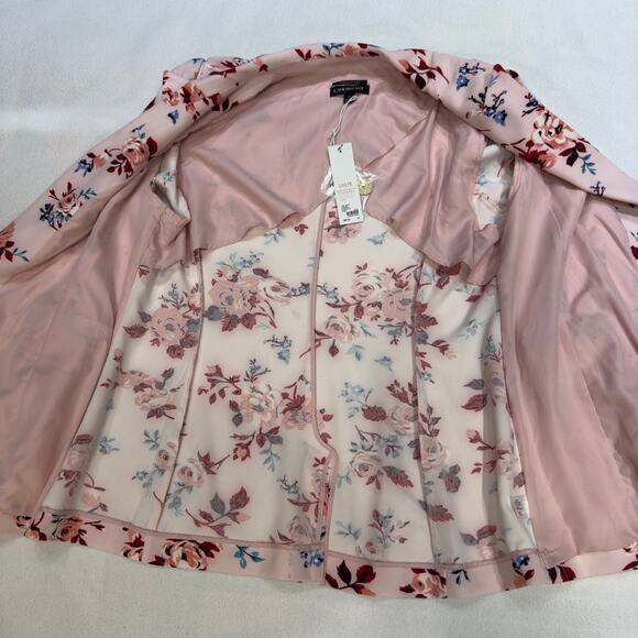 Lane Bryant Women’s Size 16 Floral The Bryant Structured Classic Blazer‎ Jacket - Picture 7 of 16